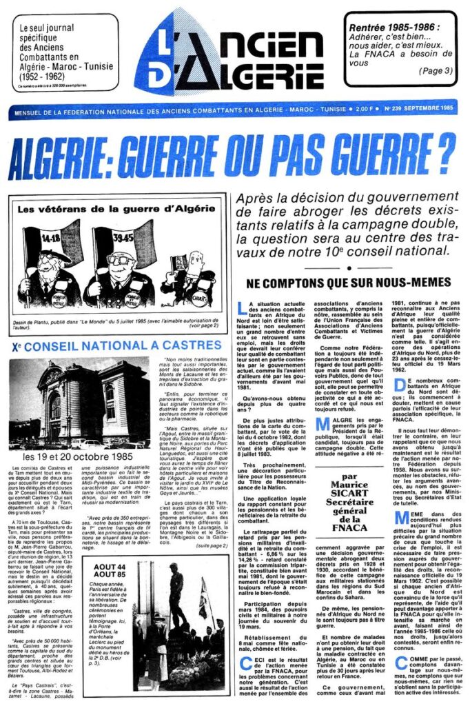 N°239, Septembre 1985